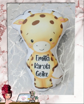 Konturen Kuschelfreund  Giraffe Elias *handmade