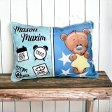 Newborn Pillow-Kissen  Motiv/Foto *handmade