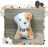 Konturen Kuschelfreund Hund Charly *handmade