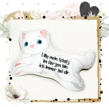 Konturen Kuschelfreund Katze Minu *handmade