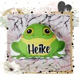 Konturen Kuschelfreund Frosch Carlo *handmade