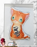 Konturen Kuschelfreund Katze Filou *handmade