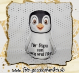 Konturen Kuschelfreund Pinguin Spike *handmade