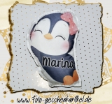 Konturen Kuschelfreund Pinguin Mila *handmade
