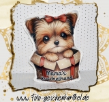 Konturen Kuschelfreund Hund Maggi  *handmade
