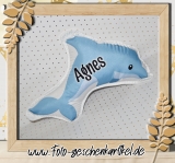 Konturen Kuschelfreund  Delfin Pepe *handmade