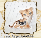 Konturen Kuschelfreund  Tiger Pauli *handmade
