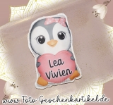 Konturen Kuschelfreund  Pinguin Lena *handmade