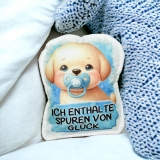 Konturen Kuschelfreund Hund Baby Boo- Schild *handmade